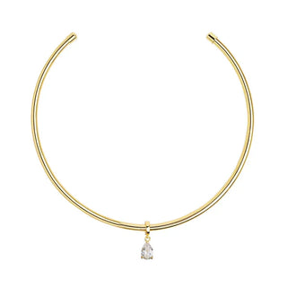 SAHIRA | The Pear Cut Necklace Cuff