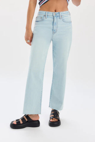 Daze | Pleaser High Rise Wide Ankle Detour Jeans