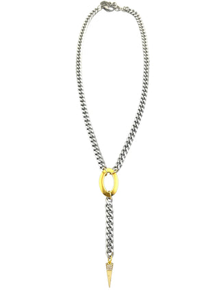 Gina Carmen | Shelby Gold Lariat Chain Necklace