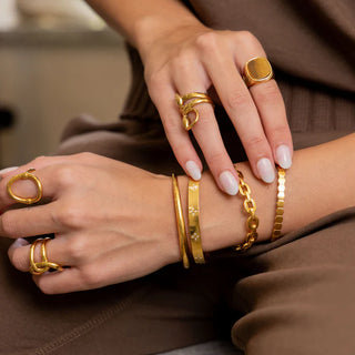 Sahira Jewelry Design | Tiger Eye Statement Ring