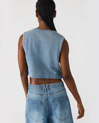 Steve Madden | Brea Vest Forever Blue