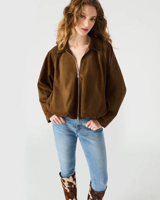 Steve Madden | Mackey Chestnut Suede Jacket