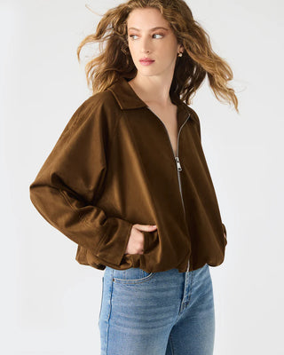 Steve Madden | Mackey Chestnut Suede Jacket