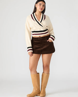 Steve Madden | Simona Skirt Dark Espresso