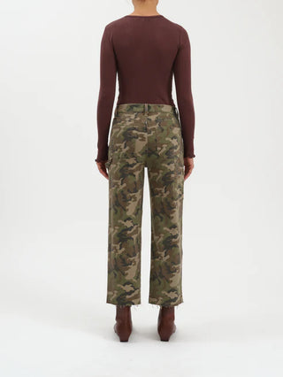 Daze Denim | Sundaze High Rise Straight Crop in Hideaway