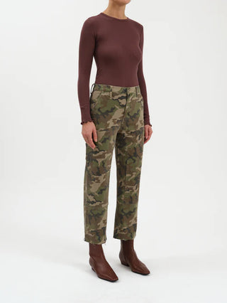 Daze Denim | Sundaze High Rise Straight Crop in Hideaway