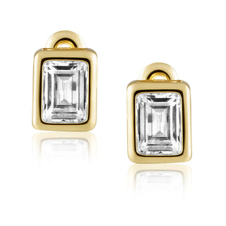 SAHIRA | Laurel Bezel Stud