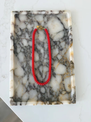 CHANSUTT | Red Hazel Necklace