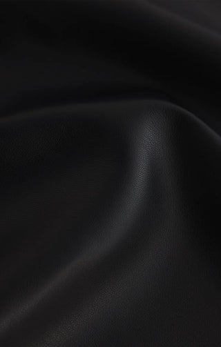 Z Supply | Allegra Vegan Leather Mini Skirt Black