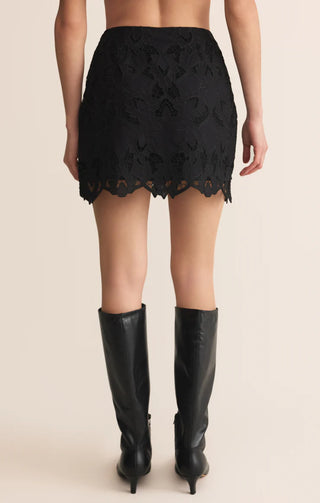 Z Supply | Siren Lace Mini Skirt Black