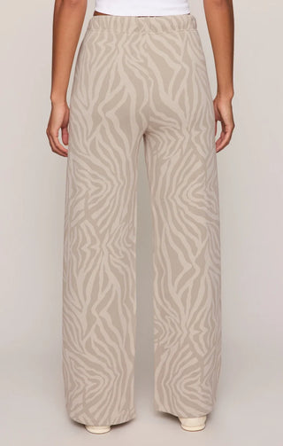Z SUPPLY | Hunter Knit Zebra Pant Soapstone