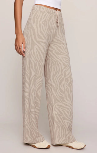 Z SUPPLY | Hunter Knit Zebra Pant Soapstone