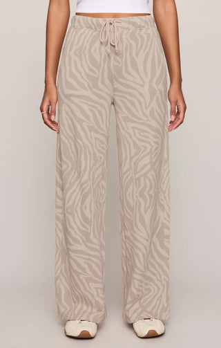 Z SUPPLY | Hunter Knit Zebra Pant Soapstone