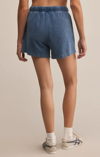 Z Supply | Hunter Knit Denim Short Vintage Indigo