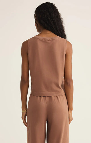 Z Supply | Sloan V-Neck Top Teakwood