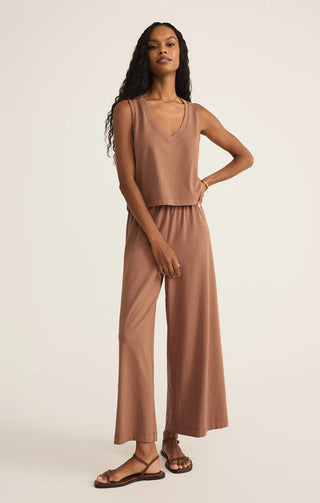 Z Supply | Sloan V-Neck Top Teakwood