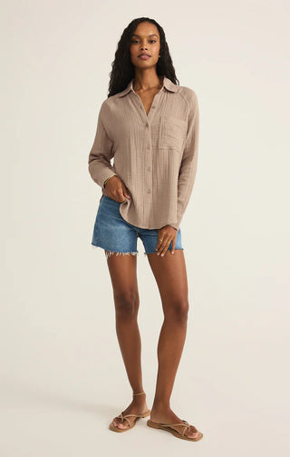 Z Supply | The Perfect Airy Top Iced Coffee