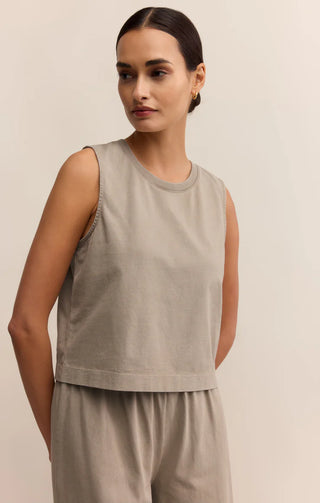 Z Supply | Sloane Jersey Muscle Tank Retreat