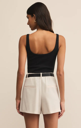 Z Supply | Iconic Rib Bodysuit Black