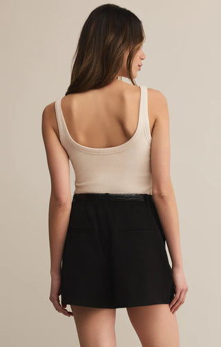 Z Supply | Iconic Rib Bodysuit Crystal