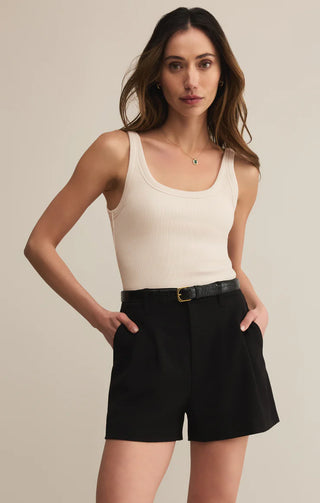 Z Supply | Iconic Rib Bodysuit Crystal