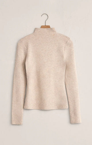 Z Supply | Lira Second Skin Top Natural Heather