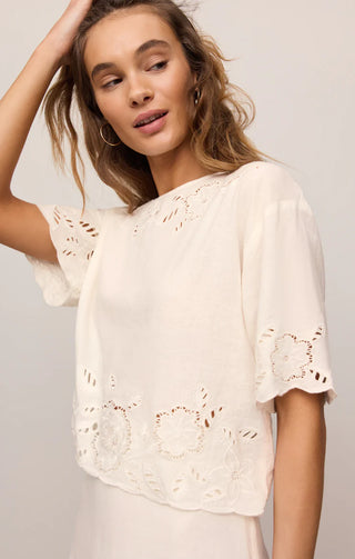 Z SUPPLY | Daya Embroidered Top