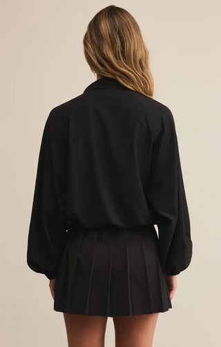 Z Supply | It's A Breeze Jacket Black