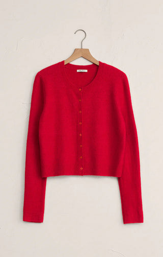 Z Supply | Medina Cozy Cardigan Festive Red