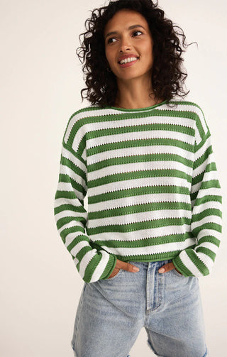 Z Supply | Prado Stripe Sweater Lawn