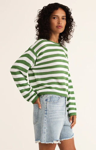 Z Supply | Prado Stripe Sweater Lawn