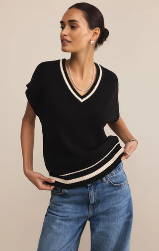 Z Supply | Fletcher Sweater Vest Black