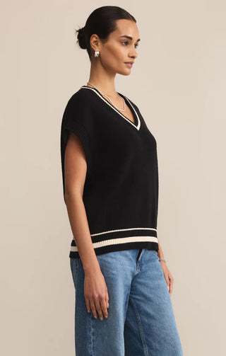 Z Supply | Fletcher Sweater Vest Black