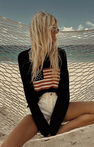 Z Supply | Sienna Patriot Sweater Eclipse