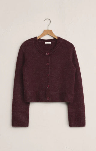 Z Supply | Breen Crop Cardigan Merlot