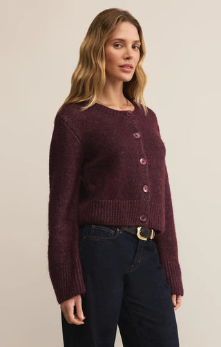 Z Supply | Breen Crop Cardigan Merlot