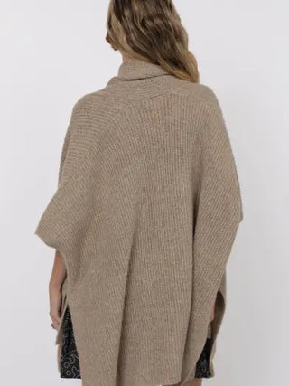 Sage The Label | Brienne Scarf Cardigan Taupe