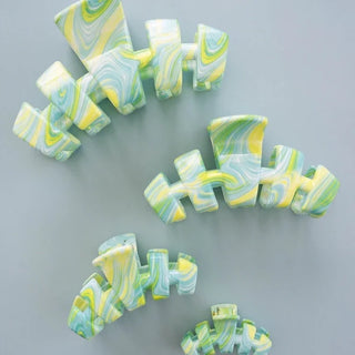 TELETIES | By The Sea Shore Large Claw Clip