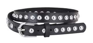 Conner Studded Belt Black