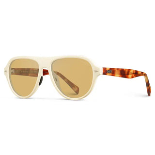 WMP EYEWEAR | Volley Ivory Tortoise / Yellow Tinted Lens