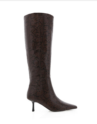 Billini Xabrina Boot Chocolate Snake