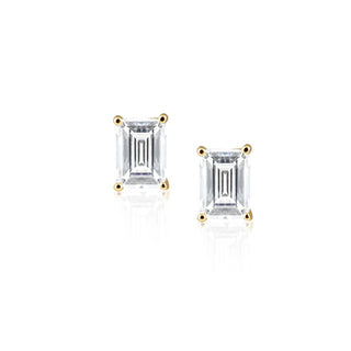 Sahira | Katie Emerald Cut Studs