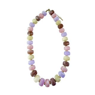 Gemelli | Morris Chunky Beaded Necklace - Pastel Mix
