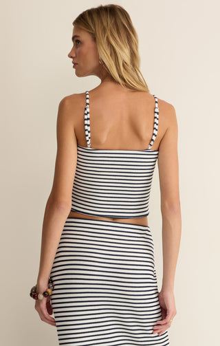 Z Supply | Caffari Stripe Tube Top Eclipse