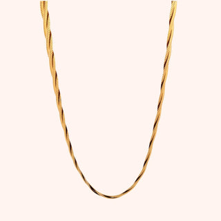 30a Array | Pressie | Pathway Necklace Gold