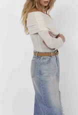 Sage The Label | Roadhouse Jacquard Knit Off Should Top